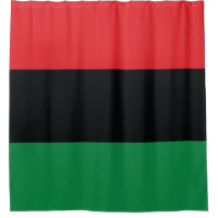 Red, Black and Green Flag