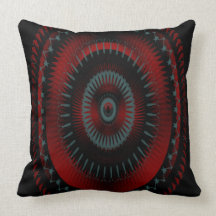 Red, Black and Grey Spiral Design