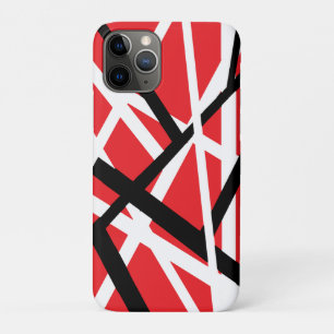 red, black, and white graphic Case-Mate iPhone case