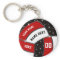 Red Black and White Volleyball Gifts, Volleyball