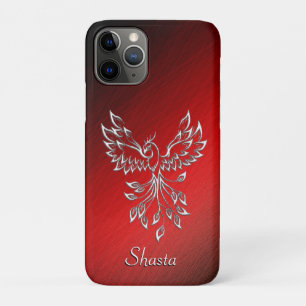 Red Black Ashes and Phoenix Personal Case-Mate iPhone Case