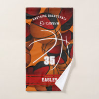red black basketball team colours athlete name