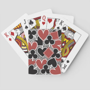 Red, Black, Bicycle Poker Playing Cards