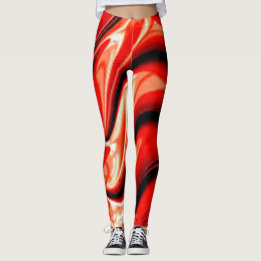 Red Black Brown Green yoga Gold simple Colour cool Leggings