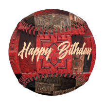 Red Black Copper 3D Mosaic 