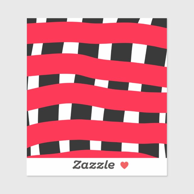 Red black cross chequerboard simple man boy gift t (Sheet)