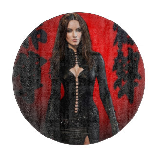 Red Black cutting board