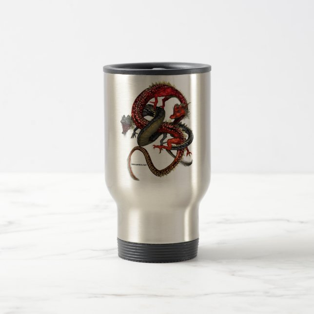 Red & Black Dragons Mug (Center)