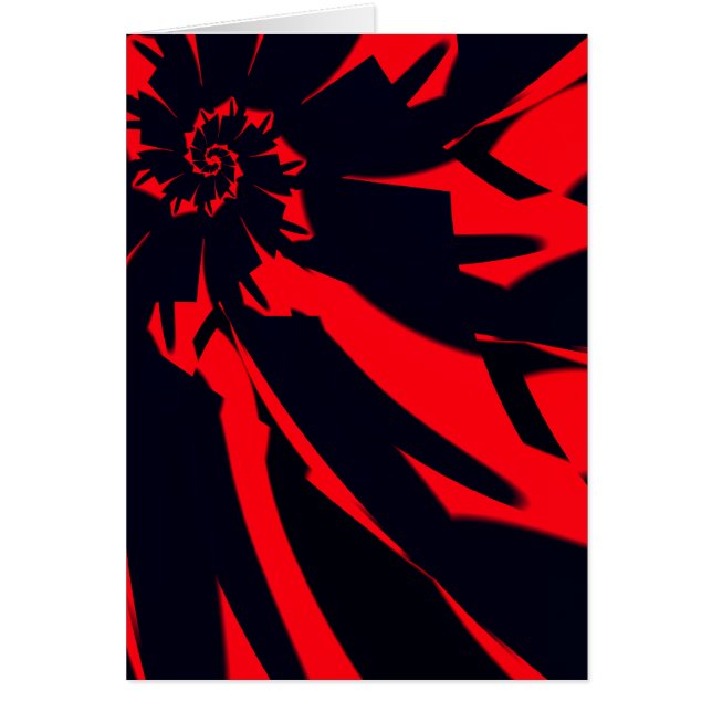 Red/Black Flower (Front)