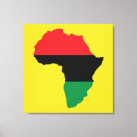 Red, Black & Green Africa Flag