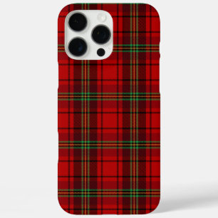 Red Black Green Cosy Plaids iPhone 16 Pro Max Case