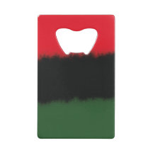 Red Black Green Watercolor