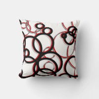 Red Black & Grey Circles