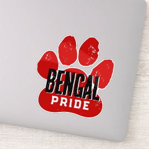 Red & Black Pawprint Pride