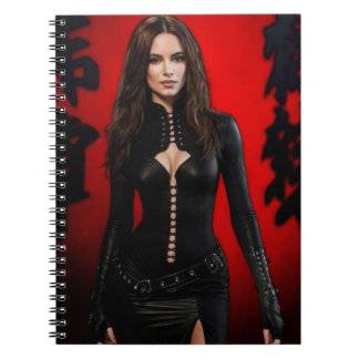 Red Black photo notebook