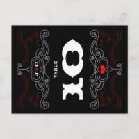 Red & Black Rock 'n' Roll Music Themed Wedding