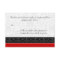 Red Black & White Damask Wedding RSVP Reply Cards