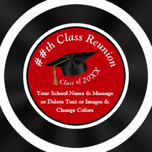 College Reunion Party Supplies Zazzle Co Nz