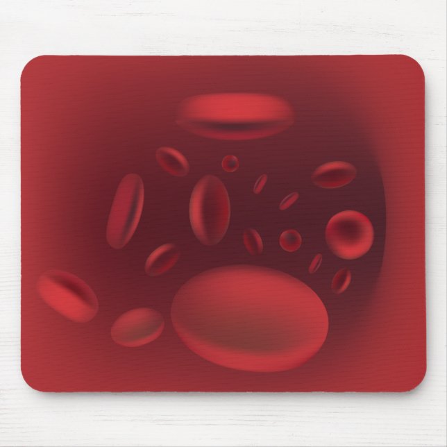 Red Blood cells Mousepad (Front)