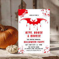 Red Blood Dripping Bats Vampire Halloween party