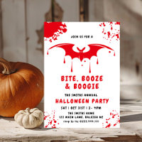 Red Blood Dripping Bats Vampire Halloween party