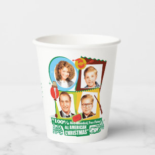 Red-Blooded, Two Fisted, All American Christmas Paper Cups