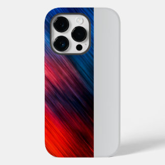Red blue Abstract  Case-Mate iPhone 14 Pro Case