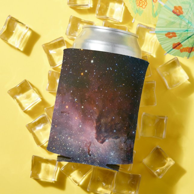 Red & Blue Carina Nebula Hubble Telescope Can Cooler (In Situ Summer)