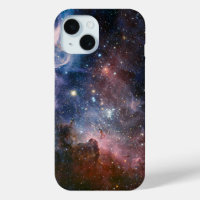 Red & Blue Carina Nebula Hubble Telescope