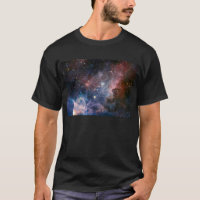 Red & Blue Carina Nebula Hubble Telescope