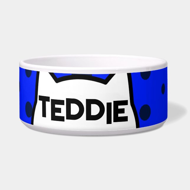 Red Blue Cat's Ears  (Front)