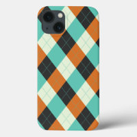 Red, Blue, & Cream Argyle