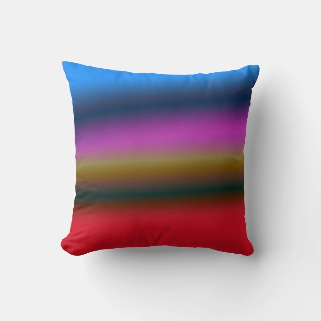 red blue green texture abstract mouse pad cushion (Front)