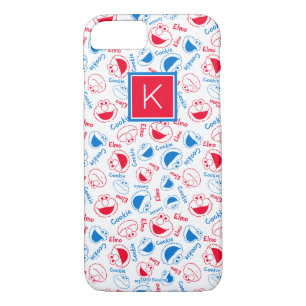 Red & Blue Pattern   Monogram Case-Mate iPhone Case