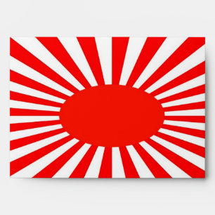 red blue white envelope