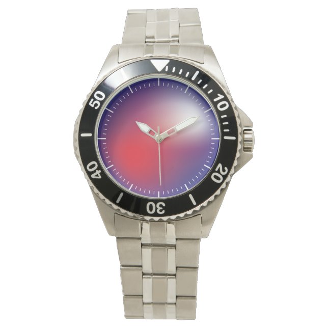 red blue white sphere watch (Front)
