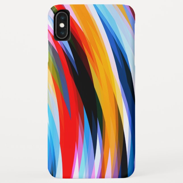 Red Blue Yellow Black Case-Mate iPhone Case (Back)