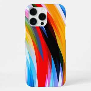 Red Blue Yellow Black iPhone 16 Pro Max Case