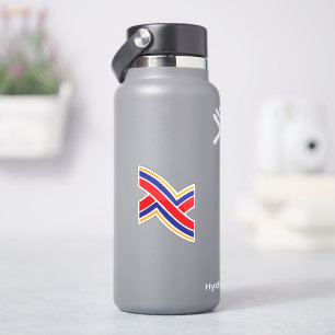 Red Blue Yellow Letter X Monogram
