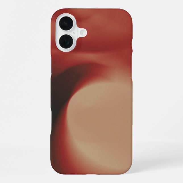 Red Blur iPhone Case (Back)