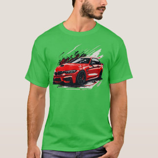 Red BMW M4 T-Shirt