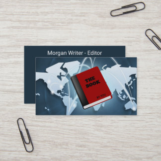Red Book Ghostwriting & Editing Worldwide Business Card