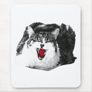 Red Boost, Shaded Desk Mouse Pad
