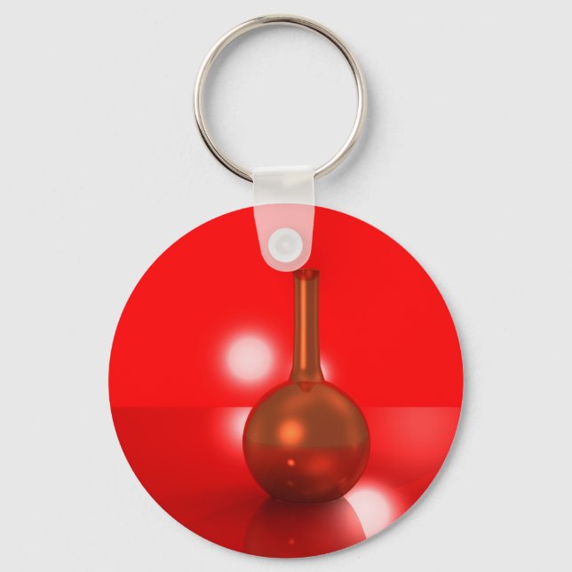red bottle key ring (Front)