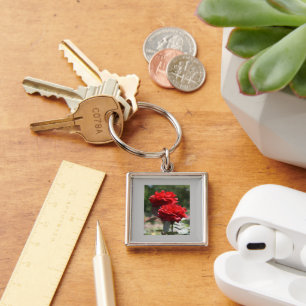 Red Bouquet Keychain