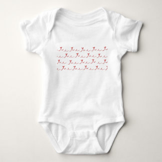 Red Bow Infant Bodysuit – Cute Baby Shower Gift |