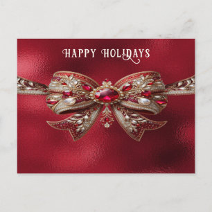 Red Bow Postcard