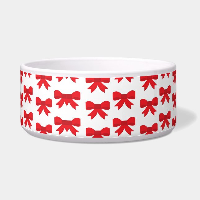 Red Bows Dog (Right)