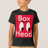 Red Box Head Character Comic Funny CricketDiane