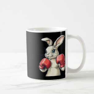 Red Boxing Gloves And Cute Bunny Costume Coffee Mug